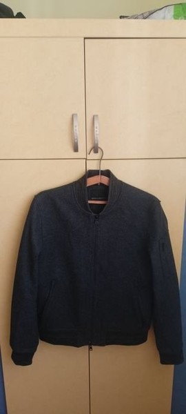 Men Banana Republic Bomber Black Other Material 38