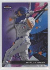 2021 Topps Finest Purple Refractor 8/250 Marcus Semien #84 0b2