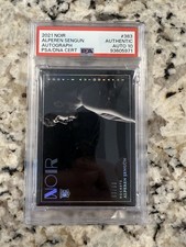 2021 PANINI NOIR #383 ALPEREN SENGUN AUTOGRAPH PSA AUTO 10 RC ROOKIE SP NBA