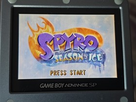 Spyro 1 2 Game Boy Advance Season of Ice & Flame Nintendo GBA Lot 2 Authentic