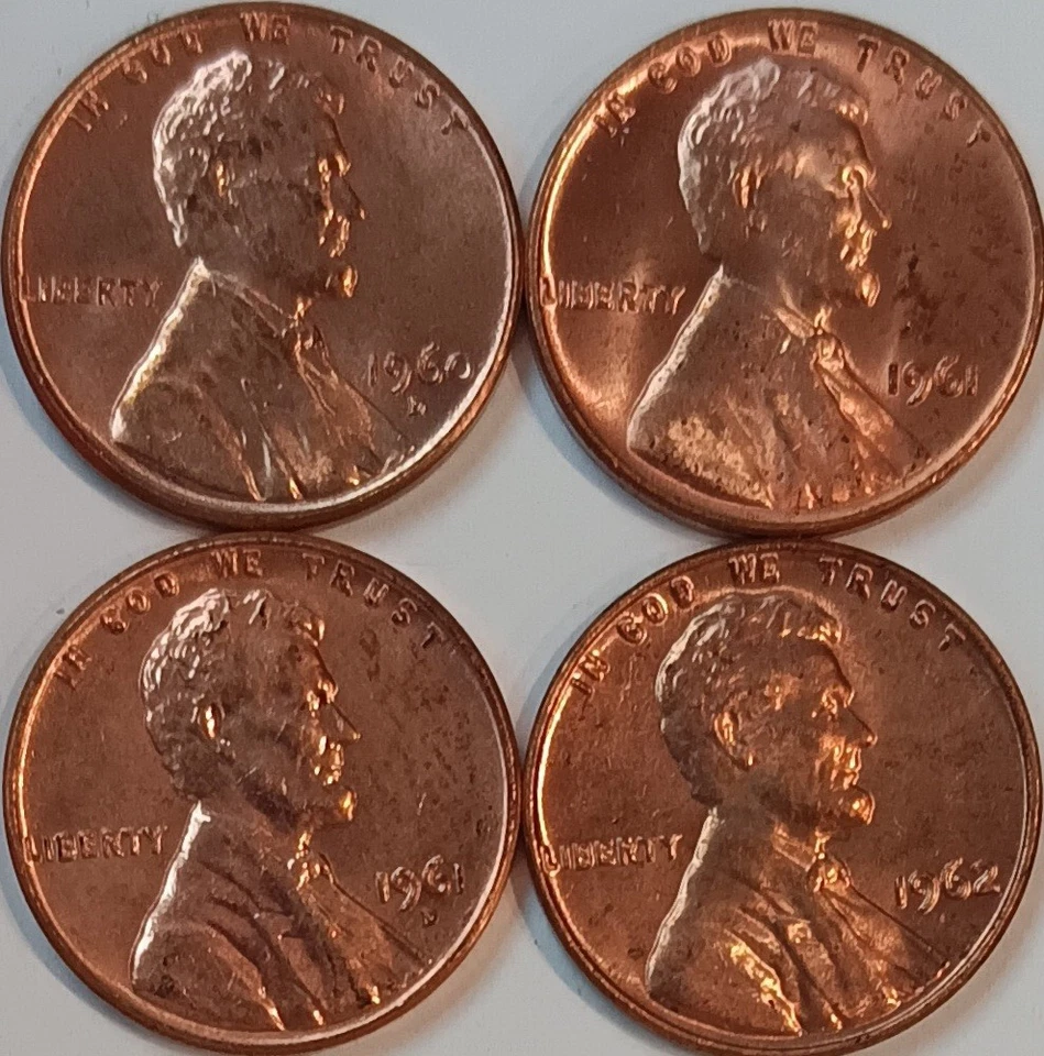 1960 D, 1961 1962 1963 P&D Mint Sets NO HALVES Dansco Coin Folder Silver Toners - Image 2 of 4