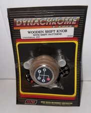 New Waves Instrument 4-speed Wooden Shift Knob Auto Dynachrome 19305 Nip Vintage