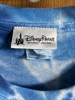 Walt disney parks authentic 2015 4 parks blue tye dye t shirt  Size Medium 27" L — photo 4