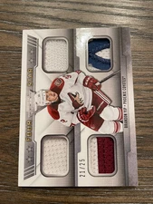 2013-14 Panini Titanium #4S-BY Brandon Yip Four Star Memorabilia #/25