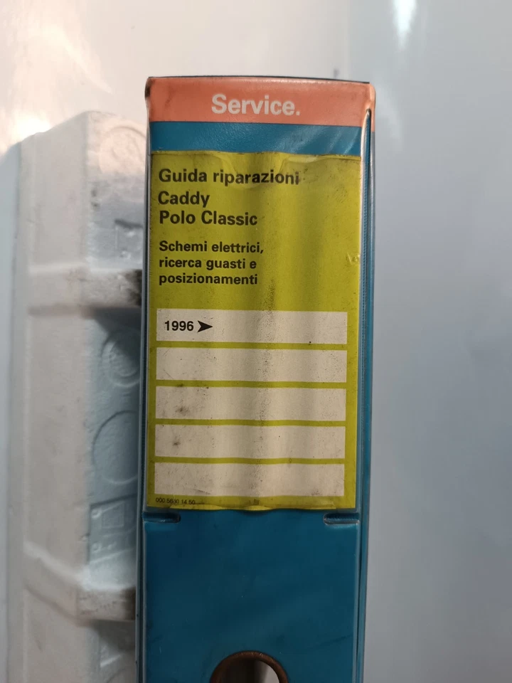 Manuale officina guida riparazioni VW Polo e Caddy da 1996 scemi elettrici guast - Immagine 2 di 4