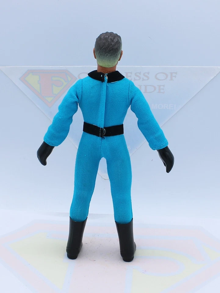 Figura de acción Mego Mr Fantastic (Four) vintage WGSH 8" original, completa ~COMO NUEVA Foto 3 de 4