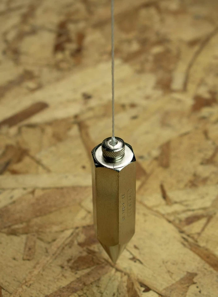 General Tools 790-8 Hexagon Steel Plumb Bob, 8 Ounce - Image 2 of 4