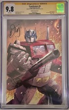 TRANSFORMERS #8 2024 CGC 9.8 SS SIGNED BY DANIEL WARREN JOHNSON