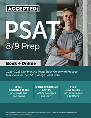 PSAT 89 Prep 2021-2022 with P - VERY GOOD