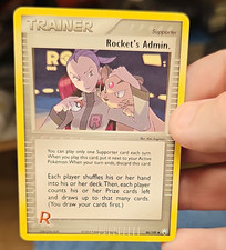 Pokemon TCG Team Rocket Returns Rocket's Admin. 86/109 Trainer-Supporter EN on eBay