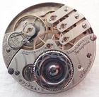 ANTIQUE 16s ILLINOIS GRADE 185 17 JEWEL HUNTER POCKET WATCH MOVEMENT