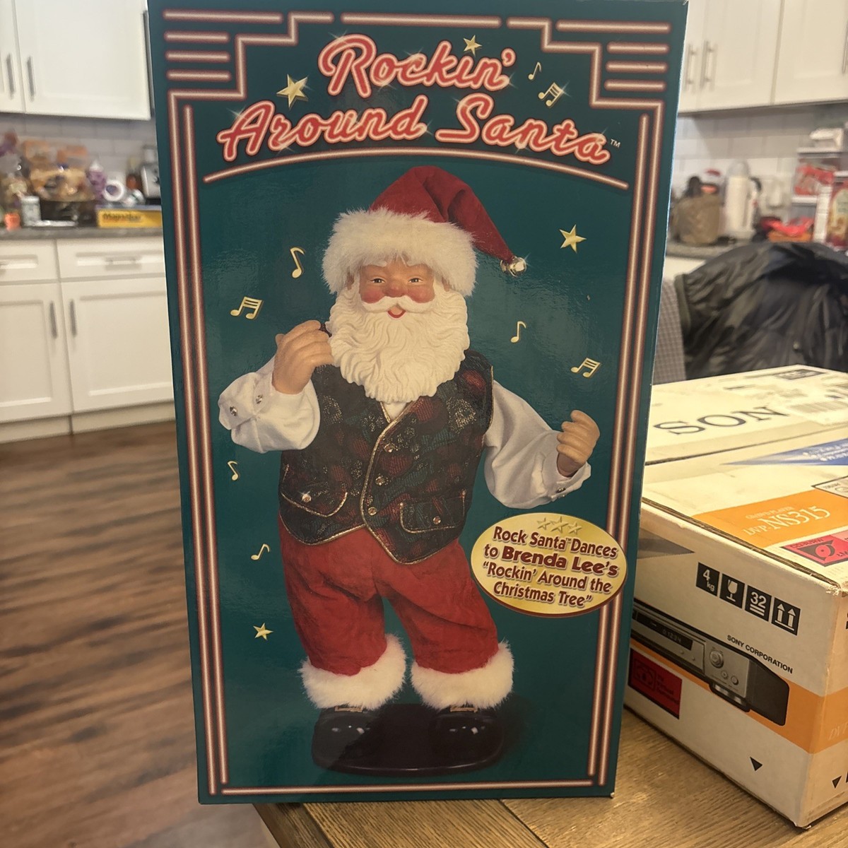 Rock Santa Collectibles Dancing Santa Brenda Lee Rocking Around