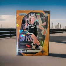 2024 Panini Prizm WNBA - Kate Martin #126 Orange Ice Prizm (RC)
