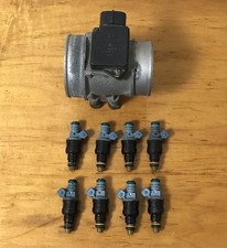 87-93 Mustang Mass Air Flow Sensor 70mm 24lb Fuel Injectors 302 V8 Efi Maf Svt