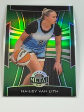 2025 Leaf Metal Women Of Sport Base Green Prism #43 Hailey Van Lith 3/5