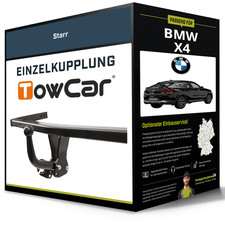 Starre Anhängerkupplung für BMW X4 04.2018-jetzt Typ G02/ F98 TowCar NEU