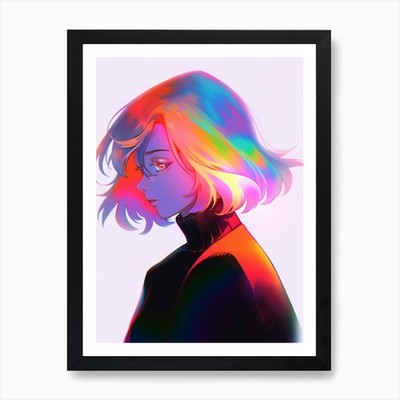 True Colours Kunstdruck gerahmt Wandbild Poster Leinwanddruck Bild