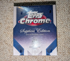 2019-20 Topps Chrome Sapphire UEFA Soccer Hobby Box Champions League New Sealed