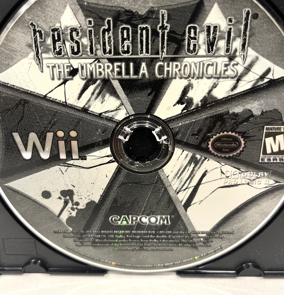 RESIDENT EVIL THE UMBRELLA CHRONICLES NINTENDO WII GAME DISC ONLY 2007 CAPCOM - Image 2 of 4