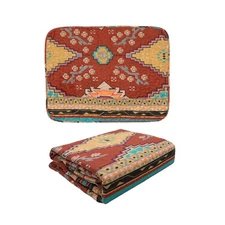 Canyon Sky 2-Piece Southwest Geo Quilt Bedding Set in Brown/Blue/Yellow, Twin