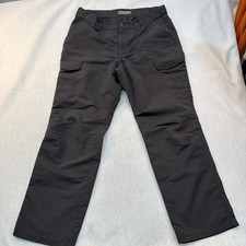 5.11 Tactical Pants Men 38x32 Charcoal Regular Fit Fast-Tac Ripstop Cargo 74439