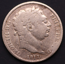 Great Britain 6 Pence 1819 George Ill KM#665 2.67g 818/37