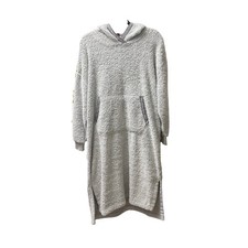 Preloved-M-Joyspun Women's Oversized Blanket Hoodie-Gray