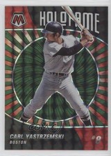 2022 Panini Mosaic Holofame Green Mosaic Prizm Carl Yastrzemski #HF-6 HOF 1c27