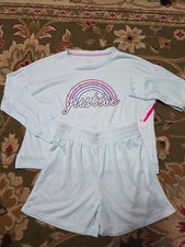 New Girls Sz 10 JUSTICE 2pc Pajamas Set NICE 