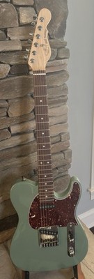 G&L Asat Classic Telecaster Guitar Matcha Green