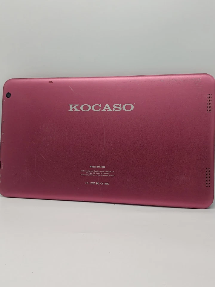 Kocaso MX1080 Tablet Android 10.1" Quad-Core 8GB HD Display Tested & Working - Image 2 of 4