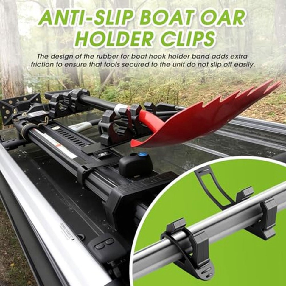 Spring Cips Boat Hook Holder with Rubber Spring Strap, Release Clips K6P87145 | eBay UK