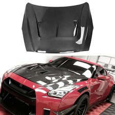 Carbon Fiber Lb Stlye Front Hood For Nissan Gtr R35 Engine Bonnet By Sea