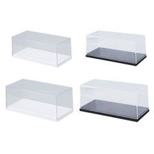 Acrylic Display Box 1/64 Diecast Model Car Display Frame  Toy Figures