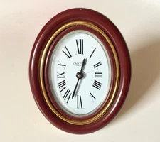 Orologio/Sveglia da tavolo al Quarzo CARTIER PARIS Vintage anni 80'