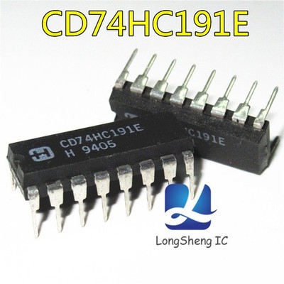 2PCS CD74HC191E IC BCD UP/DWN COUNTR PREST 16DIP #ea