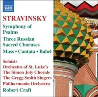Psalmensymphonie | Igor Strawinsky | Audio-Cd | Cd | 2006 | Naxos