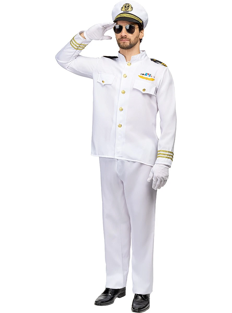 Costume da Capitano di Marina,Ufficiale Marinaio,Ufficiale Gentiluomo