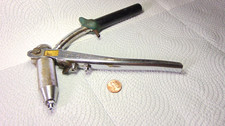 RIVCO R-400 Pop Rivet Gun Riveter With 3 Adapters USA Made-Good Used