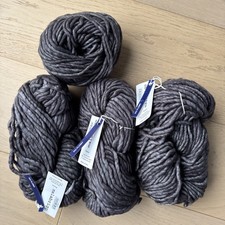 Malabrigo Rasta Plomo Color 043 NWT Same Batch Super Bulky Merino Yarn