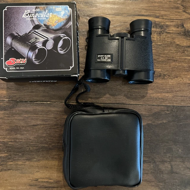 NEW Binoculars Central Focus 4 X 30 Model 226A