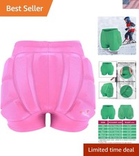 Kids Hip Butt Protection Pads Shorts, Youth Child 3D Tailbone Protective Padd...