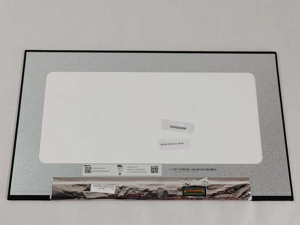 Innolux N140HCA-E5B REV.C1 1920 x 1080 14 in Matte Laptop Screen - Image 2 of 4
