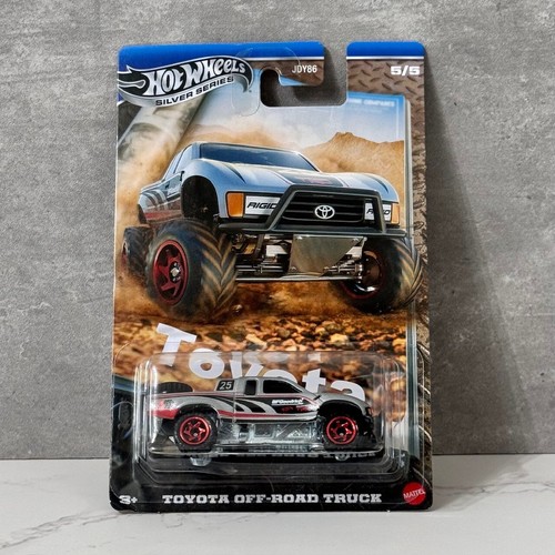 Hot Wheels Silver Series Toyota Set - Land Cruiser, Tacoma, Tundra, Off Road - Picture 6 of 7