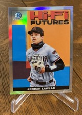 2022 Bowman Chrome #HIFI-13 Jordan Lawlar Hi-Fi Futures Arizona Diamondbacks