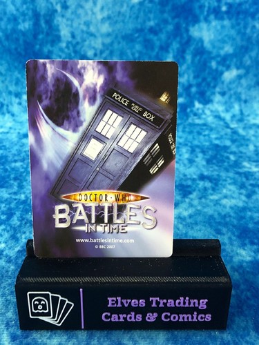 Tarjeta coleccionable Doctor Who Battles in Time 3: Invader única CCG de Topps 2007 - Imagen 134 de 402