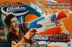 Nerf Super Soaker Hydrostorm Motorized Battery Powered Water Blaster 30 ft range 653569896654 | eBay