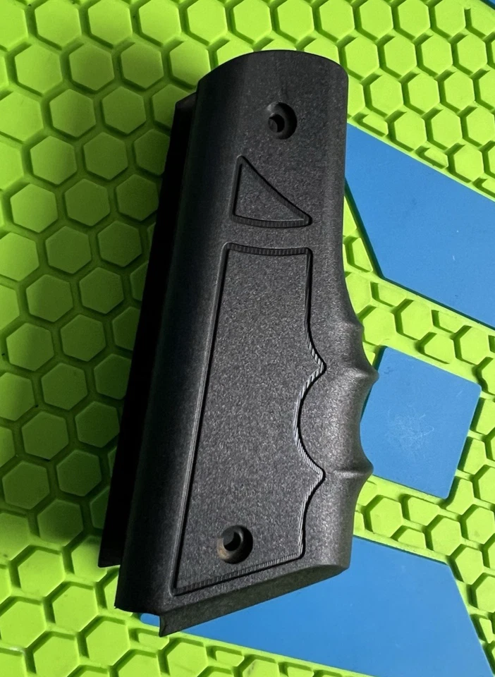 WGP AUTOCOCKER 原始设备制造商标记 45* 握把带徽标 - 黑色 - WORR 游戏 — 第 2/4 张图片