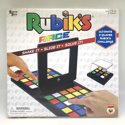 Rubiks Race Game Head To Head Fast Paced Square Shifting Board Game ...