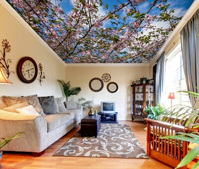 3D Branch NAO1326 Ceiling WallPaper Murals Wall Print Decal Deco AJ WALL Fay